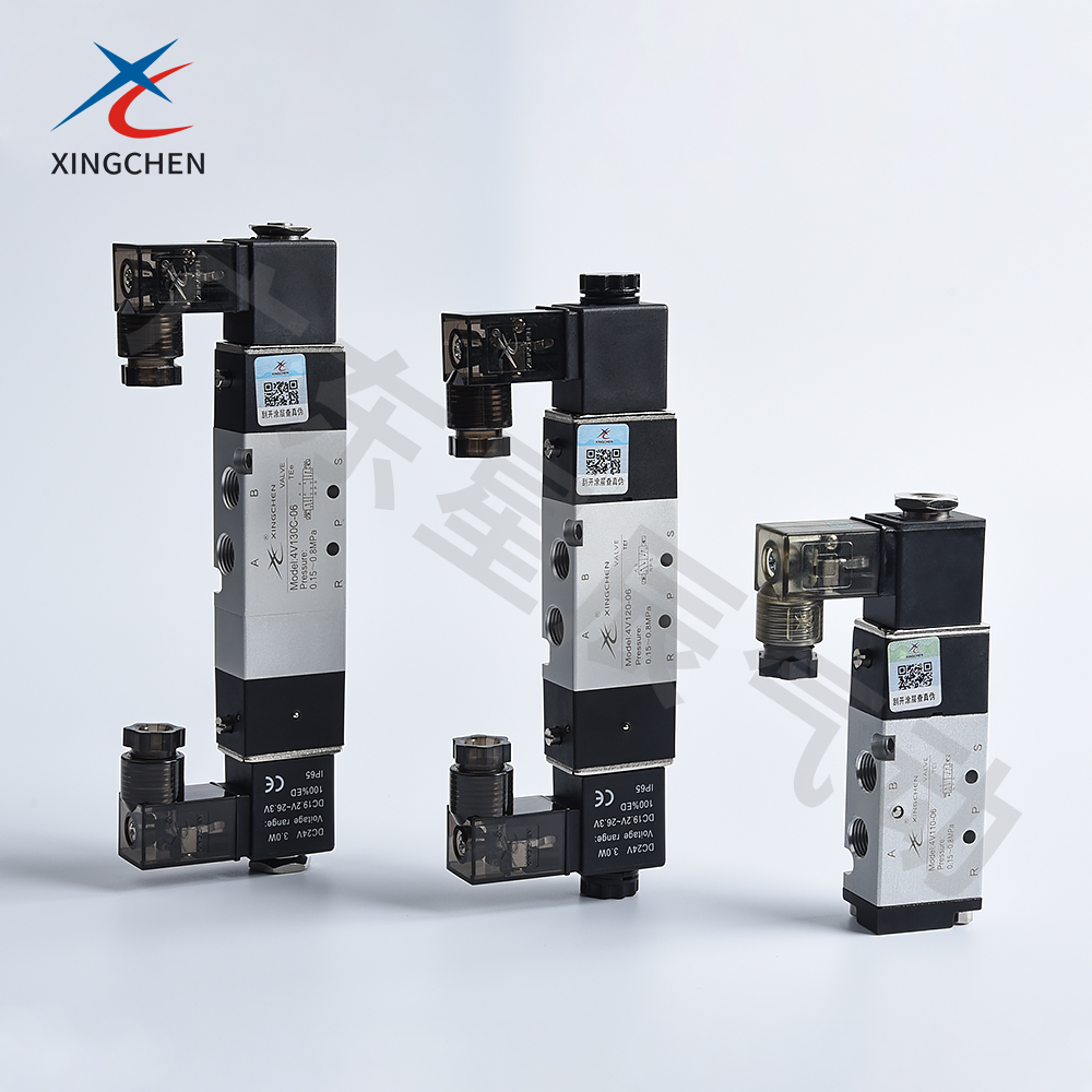 电磁阀(五口二位、五口三位)4V100系列