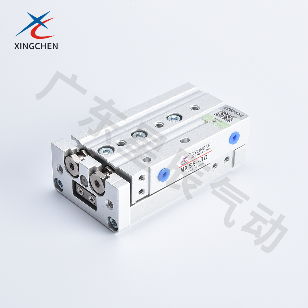 气动滑台(十字滚柱导轨)/双缸型 MX